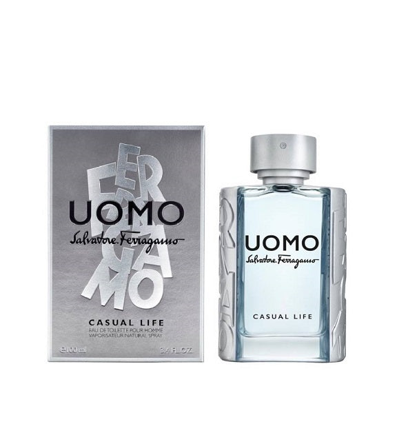 PERFUME UOMO CASUAL LIFE SALVATORE FERRAGAMO HOMBRE EDT 100 ML