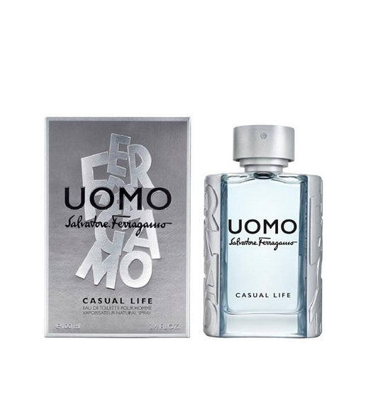 PERFUME UOMO CASUAL LIFE SALVATORE FERRAGAMO HOMBRE EDT 100 ML