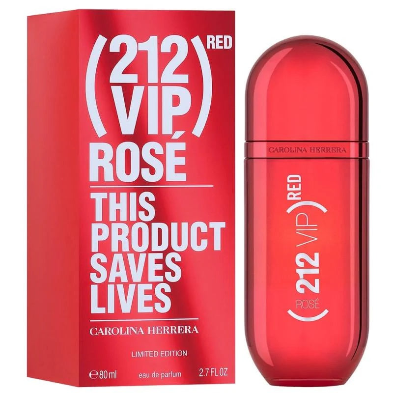 Perfume Ch 212 Vip Rose Red Edp 80 ML Mujer