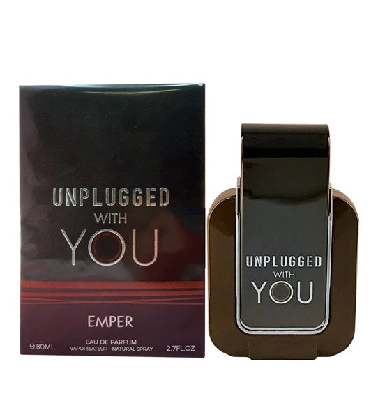 PERFUME EMPER UNPLUGGED WITH YOU HOMBRE EDP 80 ML