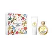 Perfume Eros Versace Mujer Edt 100 Ml / Body Lotion 150 Ml Estuche