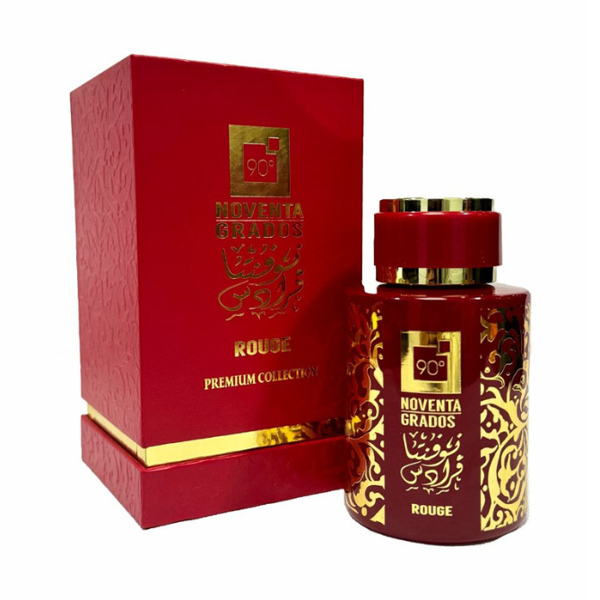 PERFUME NOVENTA GRADOS ROUGE PREMIUM COLLECTION UNISEX EDP 100 ML