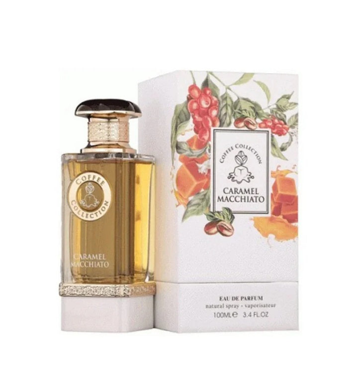 Perfume Fragrance World Coffee Collection Caramel Macchiato Unisex Edp 100 Ml