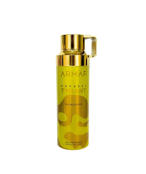 DESODORANTE ARMAF ODYSSEY TYRANT SPECIAL EDITION PERFUME UNISEX BODY SPRAY 200 ML