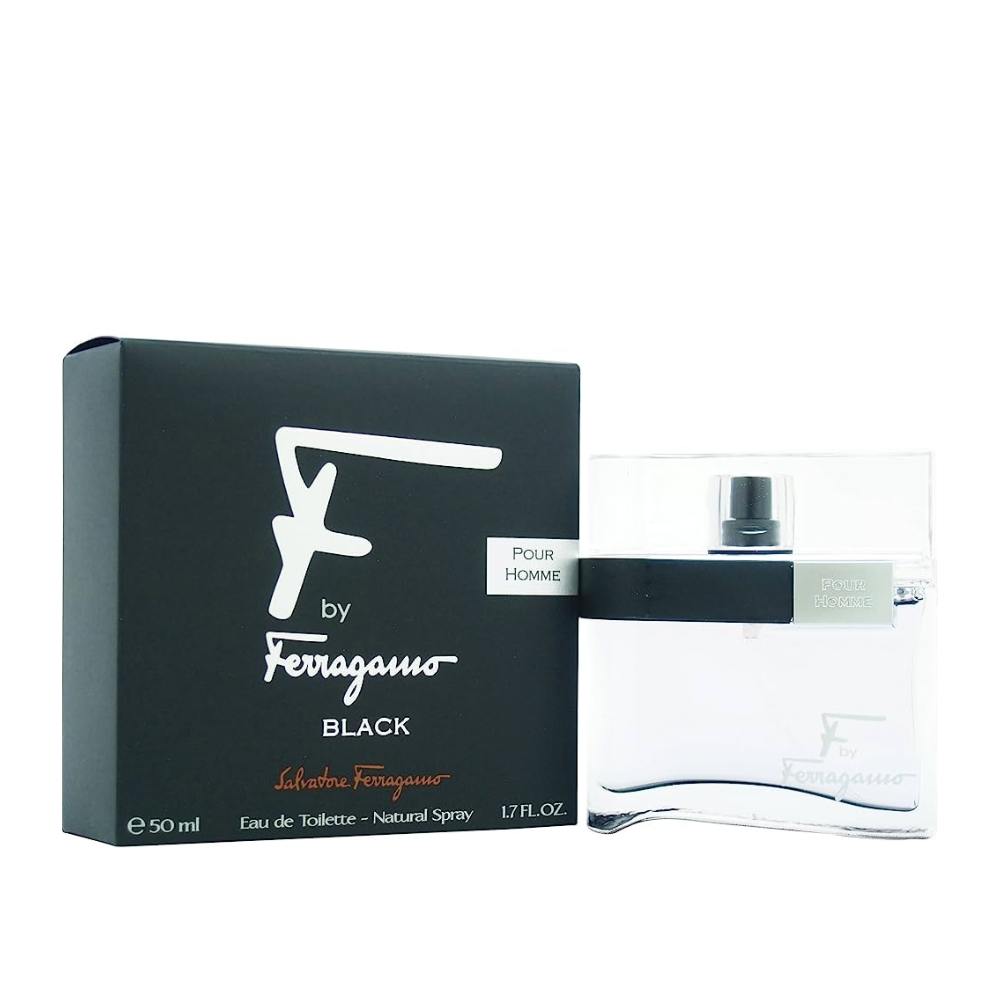 PERFUME SALVATORE FERRAGAMO POUR HOMME BLACK HOMBRE EDT 50 ML