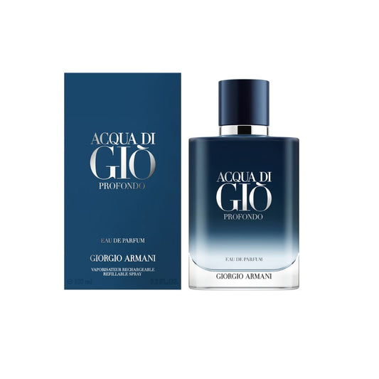 PERFUME ACQUA DI GIO PROFONDO RECARGABLE HOMBRE EDP 100 ML