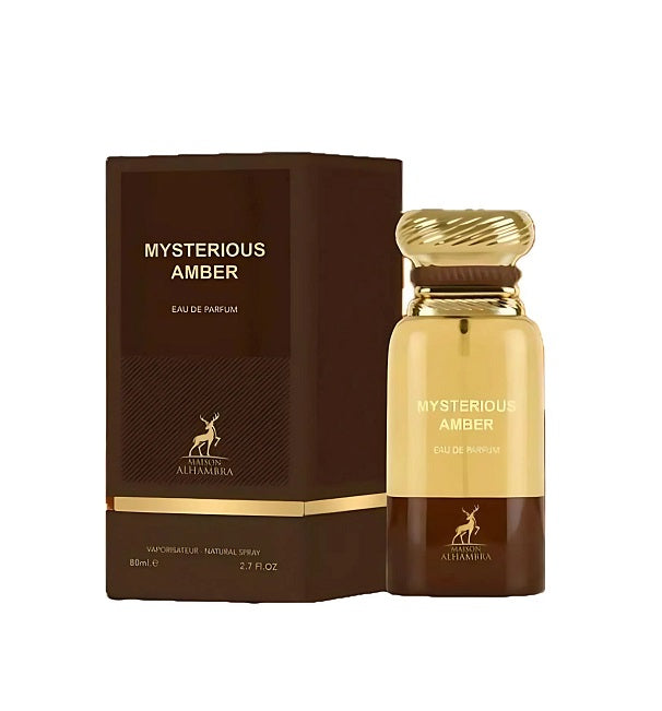 Perfume Maison Alhambra Mysterious Amber Unisex Edp 80 Ml