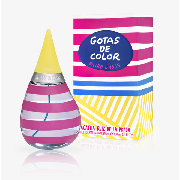 Perfume Gotas De Color Entre Lineas Mujer Edt 100 Ml