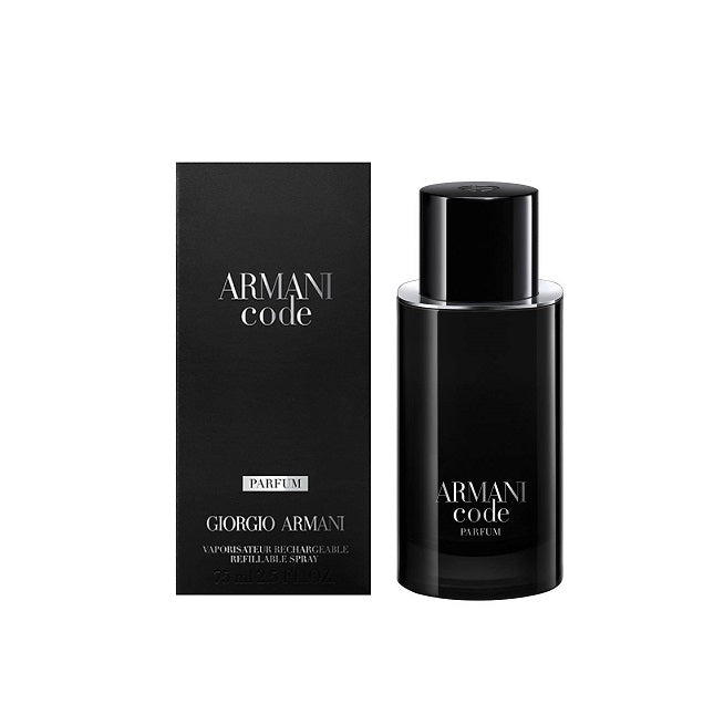 PERFUME ARMANI CODE PARFUM RECARGABLE HOMBRE 75 ML