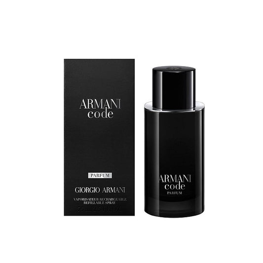 PERFUME ARMANI CODE PARFUM RECARGABLE HOMBRE 75 ML