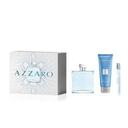 PERFUME AZZARO CHROME HOMBRE EDT 100 ML / 10 ML / HAIR & BODY SHAMPOO 75 ML ESTUCHE