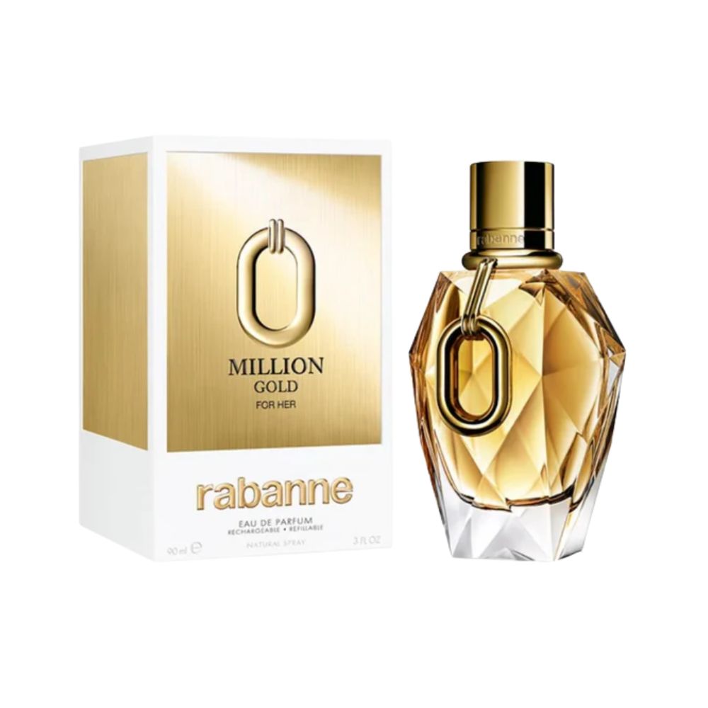 PERFUME LADY MILLION GOLD RECARGABLE MUJER EDP 90 ML