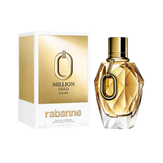 PERFUME LADY MILLION GOLD RECARGABLE MUJER EDP 90 ML
