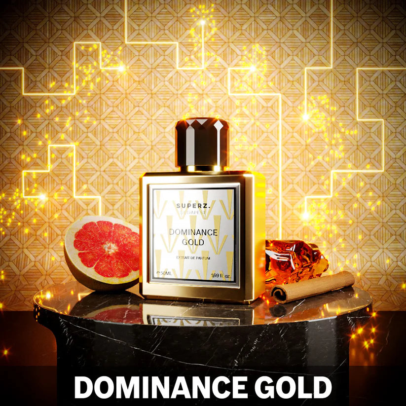 Perfume Superz Dominance Gold Man Extrait De Parfum 50 Ml