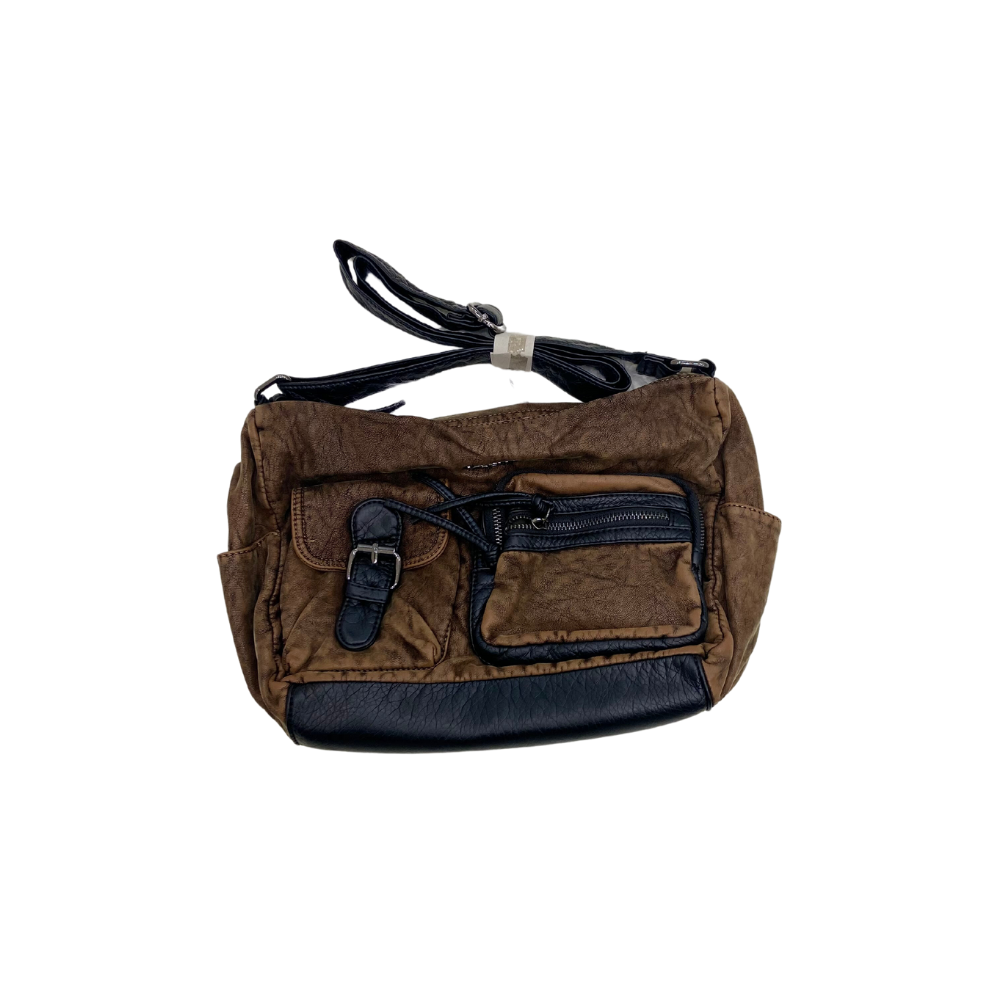 Cartera Klow Bandolera Brown Mujer 4295892