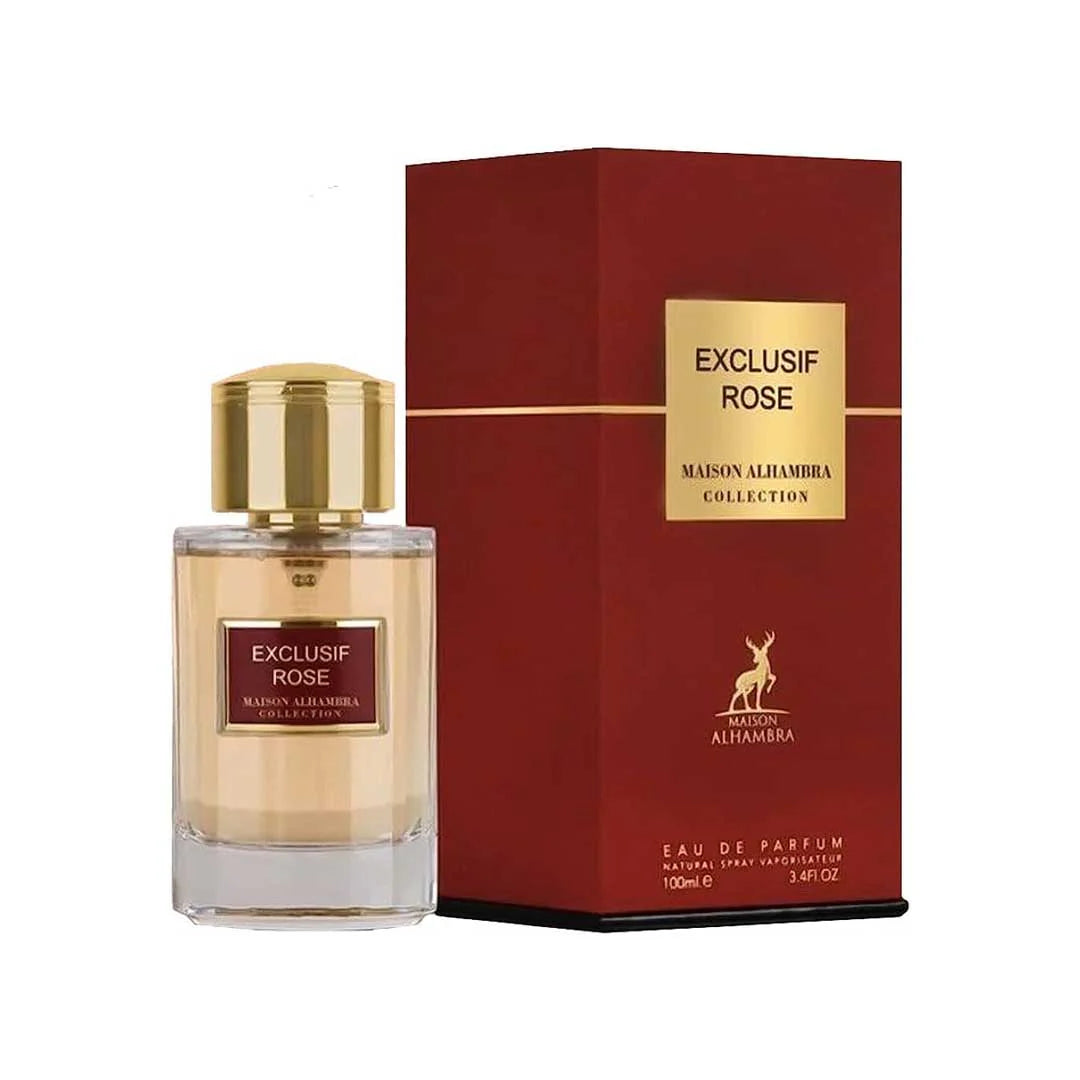 Perfume Maison Alhambra Exclusif Rose Unisex Edp 100 Ml Imagen principal del producto