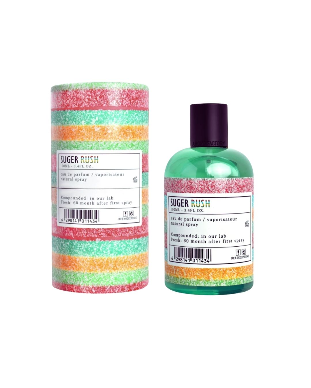 PERFUME ARO-FAC AROMA FACTORY SUGER RUSH MUJER EDP 100 ML