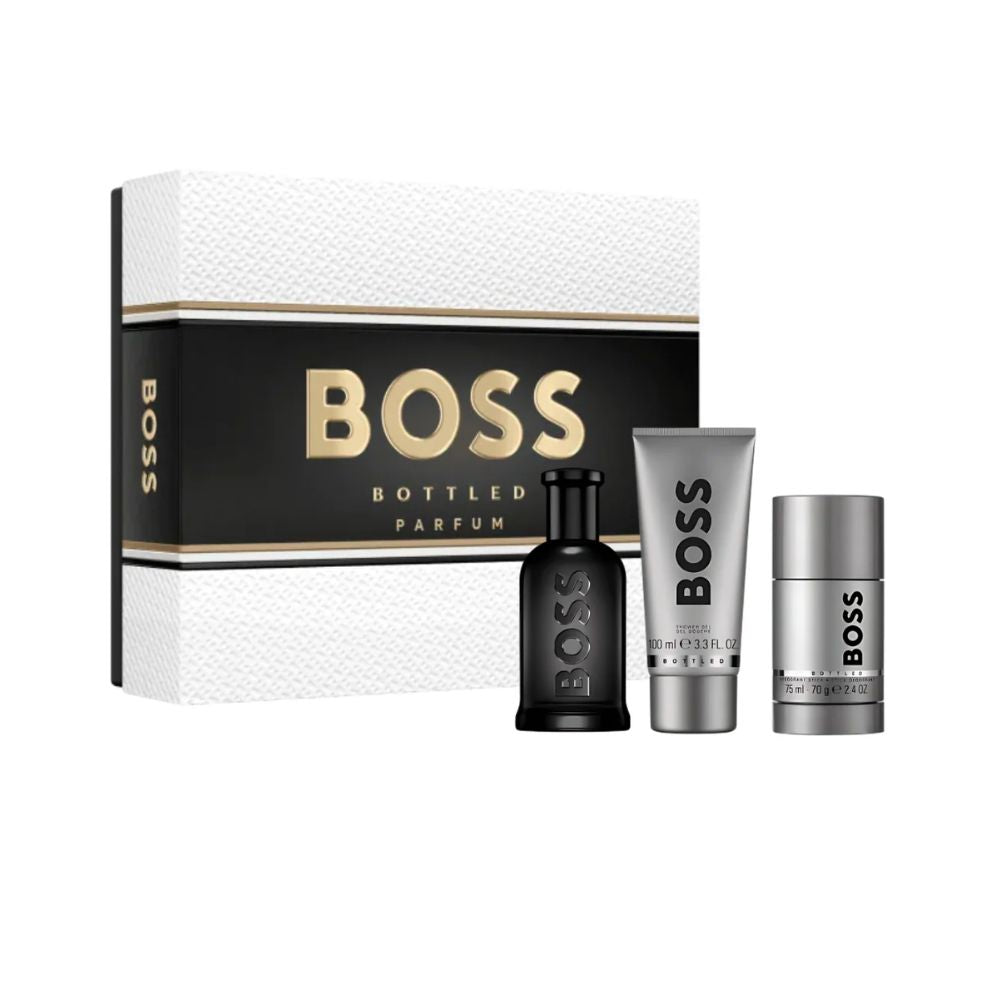 PERFUME BOSS BOTTLED PARFUM HOMBRE PARFUM 100 ML / SHOWER GEL 100 ML / DESODORANTE STICK 75 ML ESTUCHE