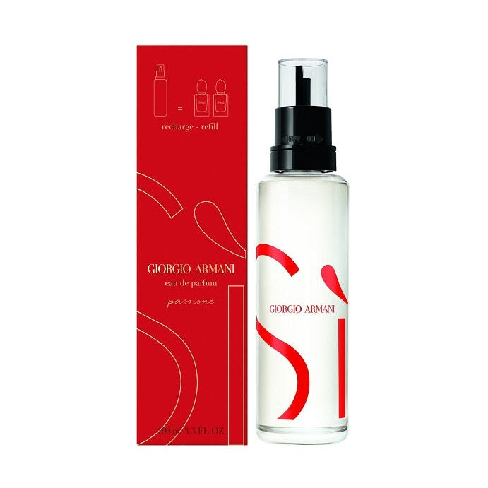 Perfume Si Armani Passione Recarga Mujer Edp 100 Ml