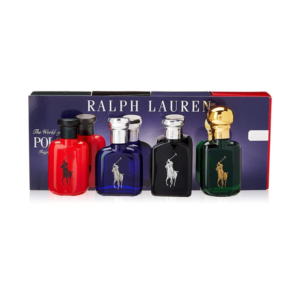 PERFUME COLLECTION POLO 15 ML / POLO BLUE 15 ML / POLO BLACK 15 ML / POLO RED 15 ML ESTUCHE