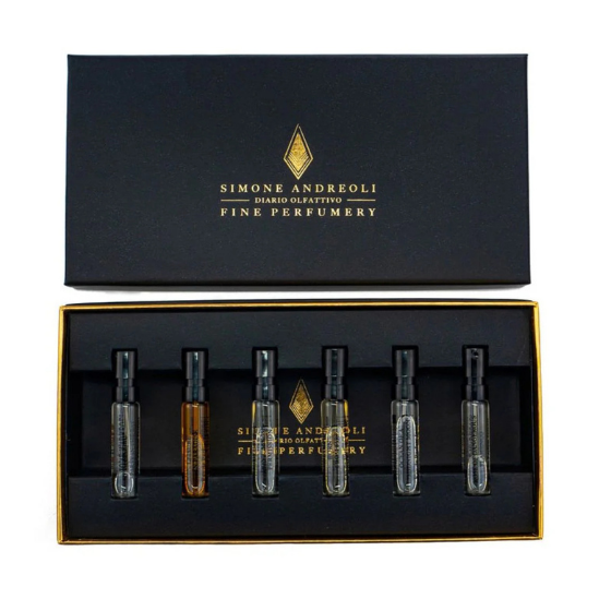 Perfume Simone Andreoli Kit The Icons Unisex Edp Intense 6 X 1,7 ml Estuche
