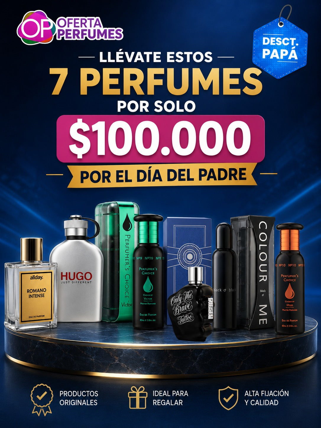 Perfumes para papá