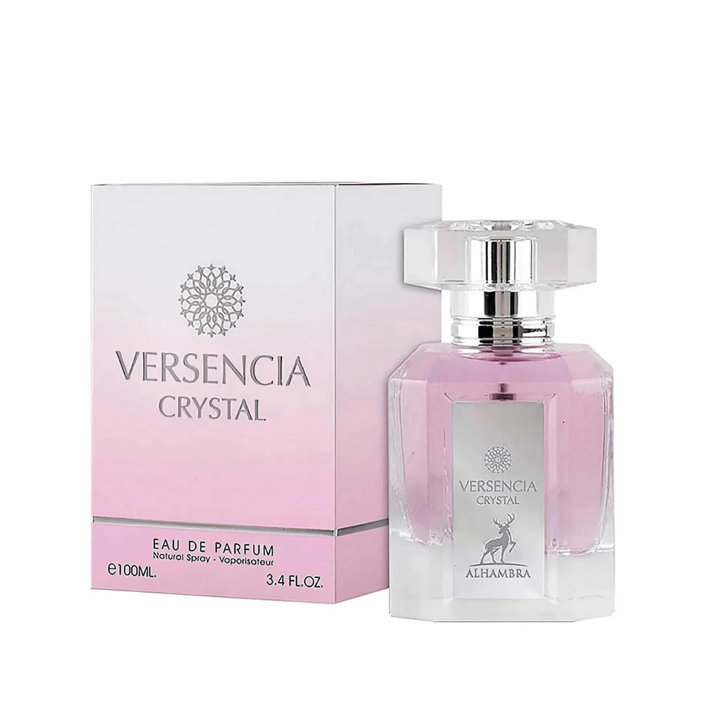 Perfume Maison Alhambra Versencia Crystal Or Jubilant Rose Mujer Edp 100 Ml