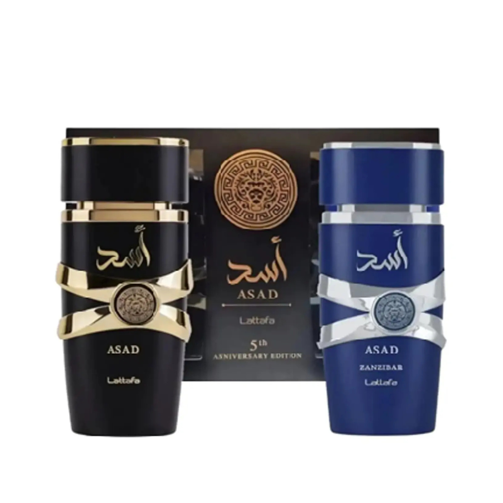 Perfume Lattafa Asad Hombre Edp 100 Ml / Lattafa Asad Zanzibar Edp Hombre Edp 100 Ml Estuche