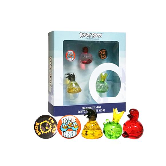Perfume Angry Birds Unisex Edt 3 X 5 Ml Miniatura Estuche