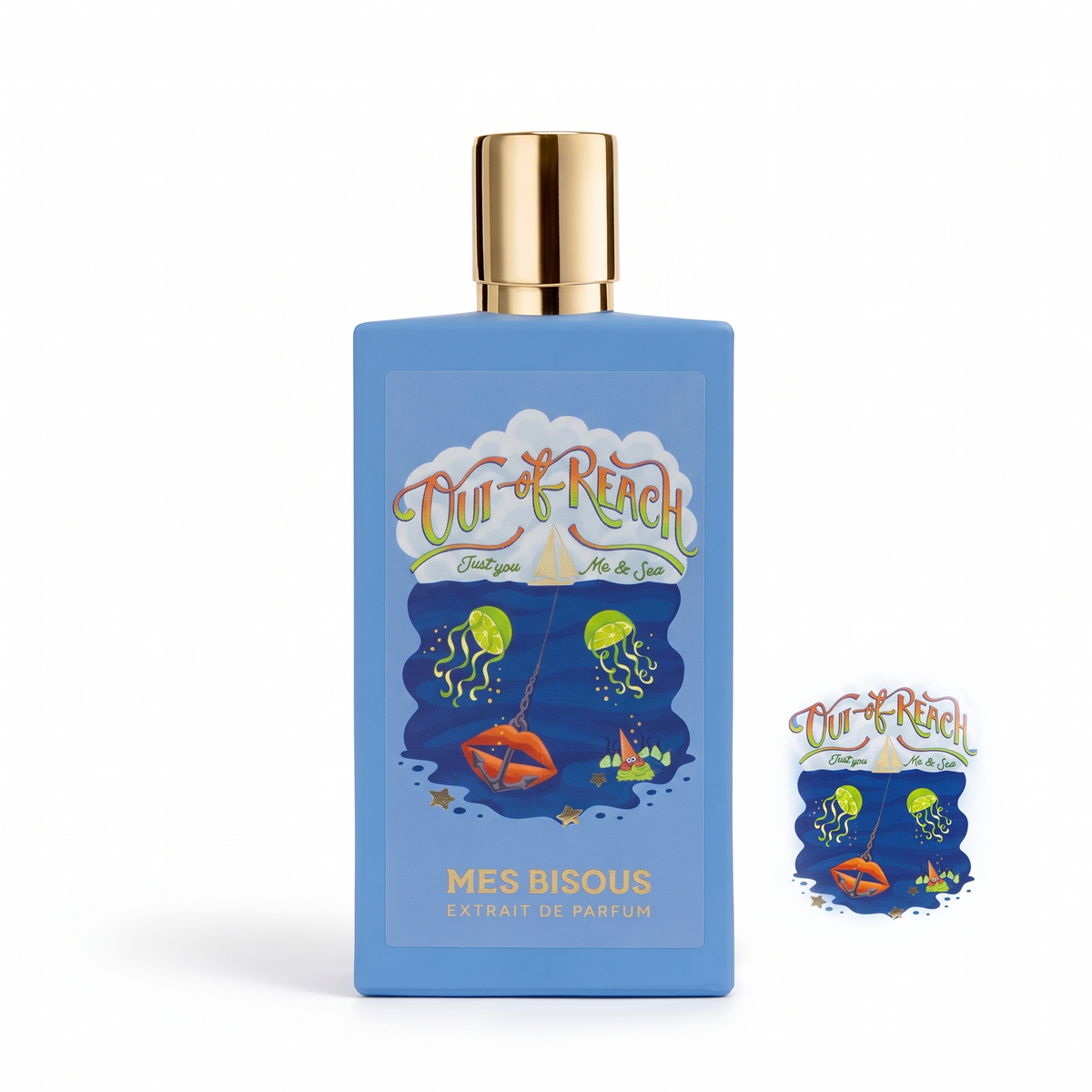 PERFUME MES BISOUS OUT OF REACH UNISEX EXTRAIT DE PARFUM TESTER 100 ML