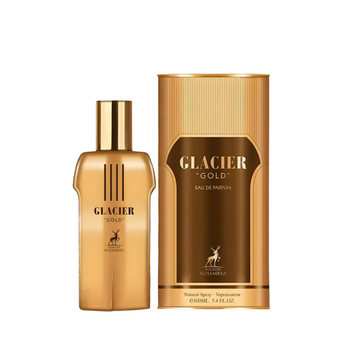 PERFUME MAISON ALHAMBRA GLACIER GOLD HOMBRE EDP 100 ML