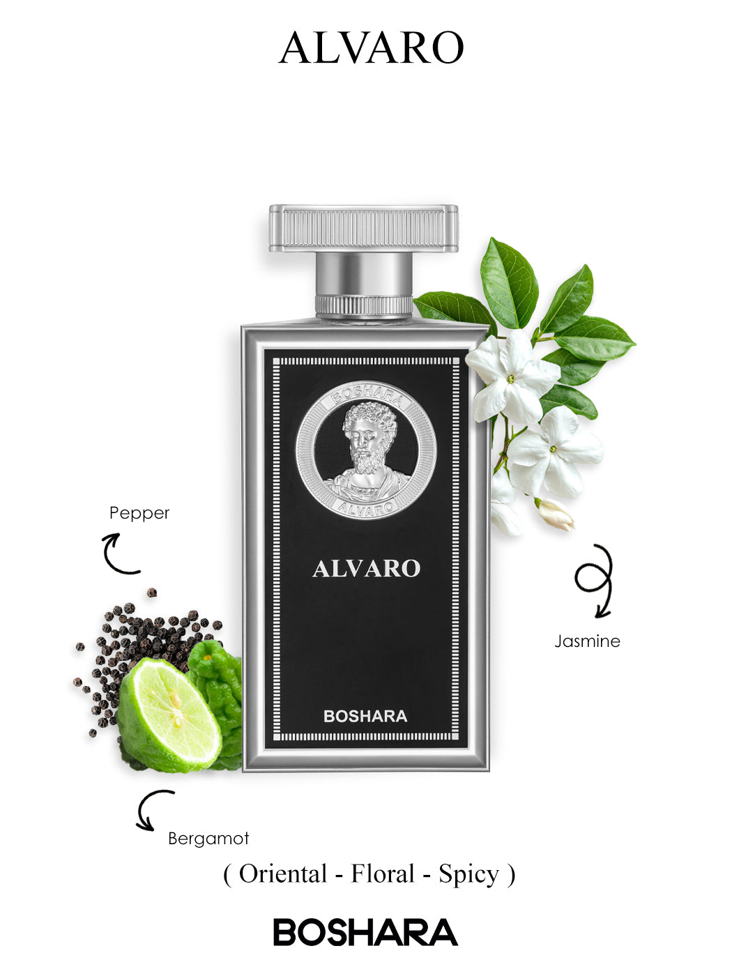 PERFUME BOSHARA ALVARO UNISEX EDP 100ML