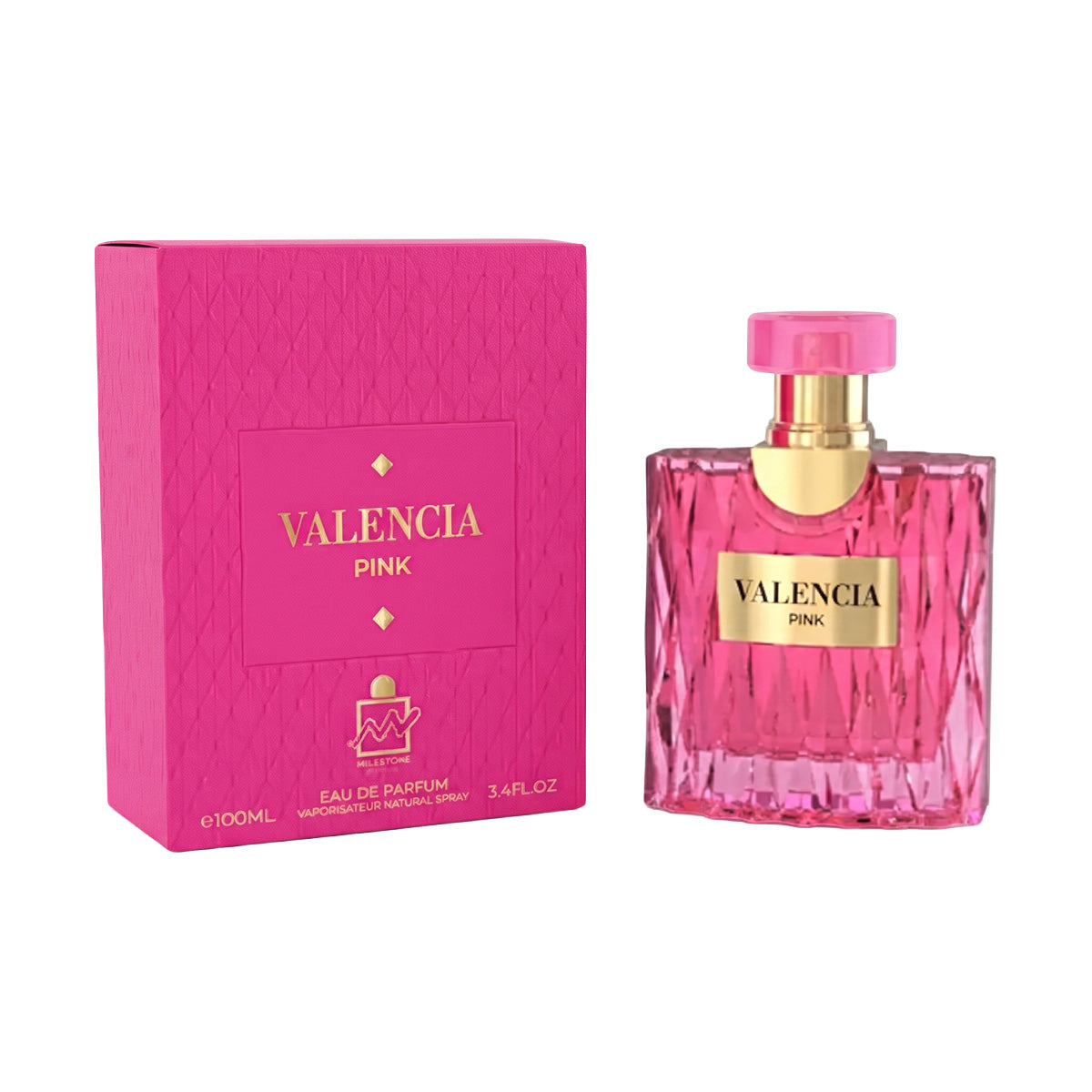 Perfume Milestone Valencia Pink Mujer Edp 100 Ml