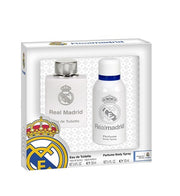 Perfume Real Madrid Hombre Edt 100 Ml + 150 Ml Desodorante Estuche
