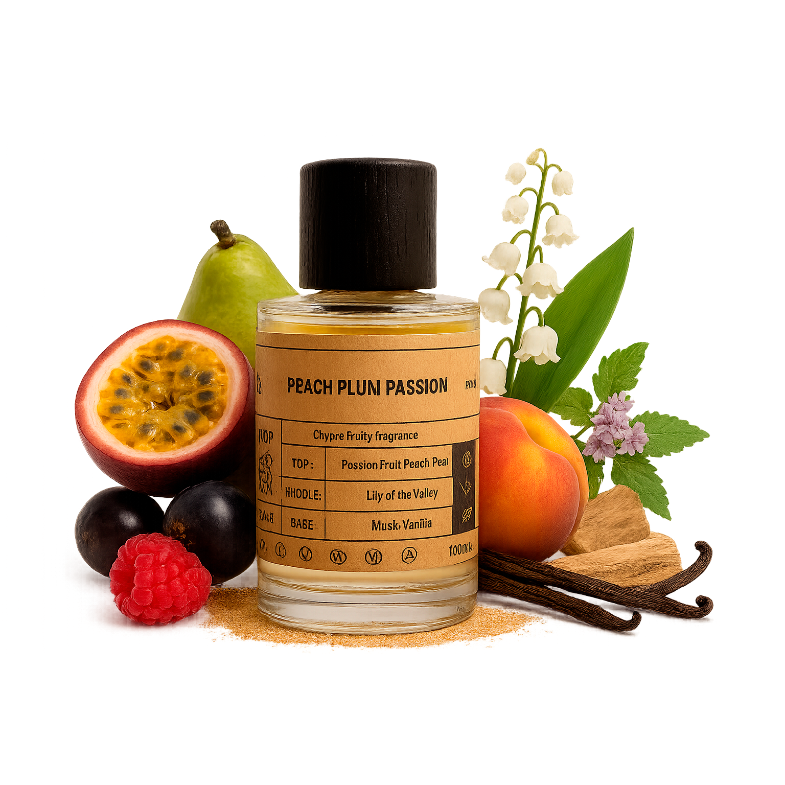 Perfume Parfum.Ae Peach Plum Passion Unisex Edp 100Ml