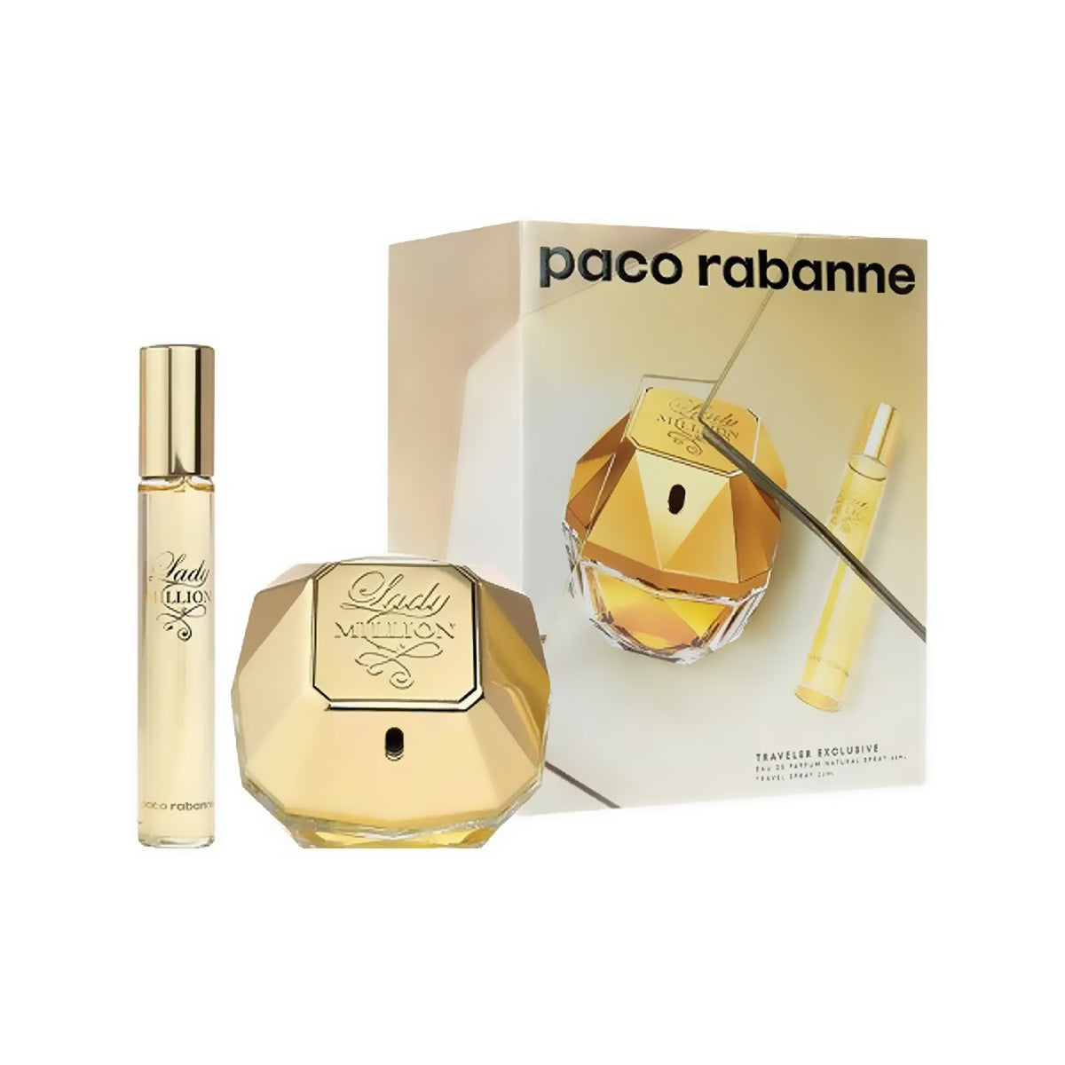 Perfume Lady Million Mujer Edp 80 Ml / 20 Ml Estuche