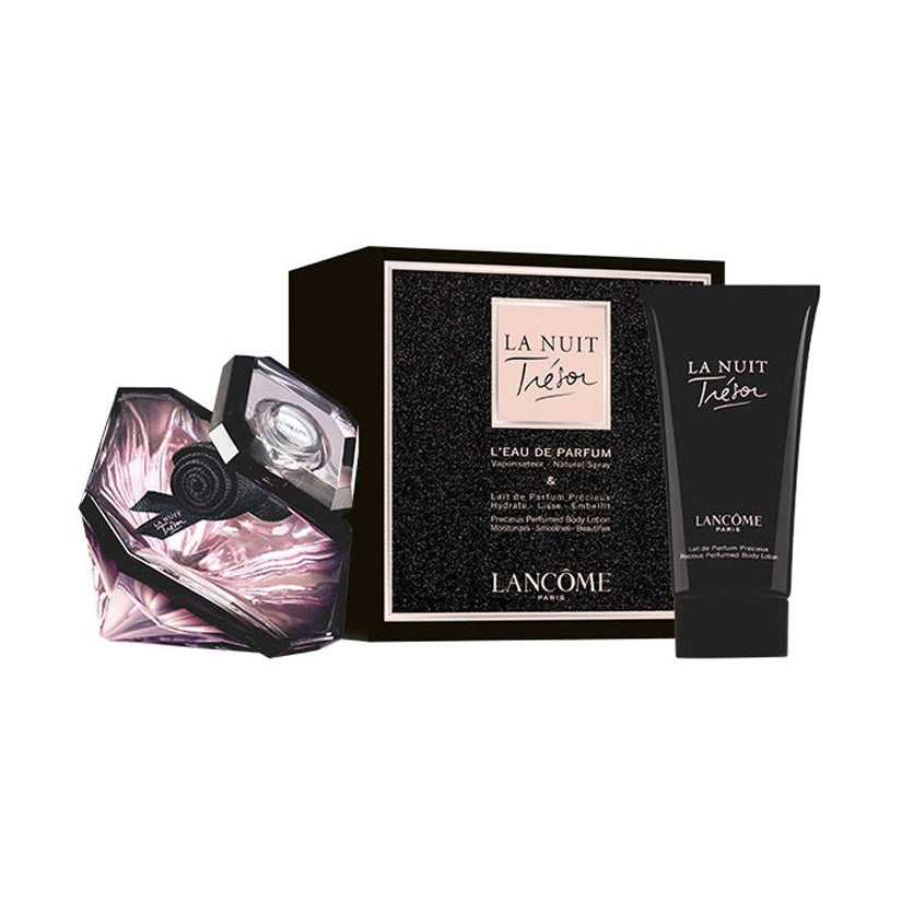 Perfume Tresor La Nuit Mujer Edp 50 Ml / 10 Ml / Body Lotion 50 Ml Estuche
