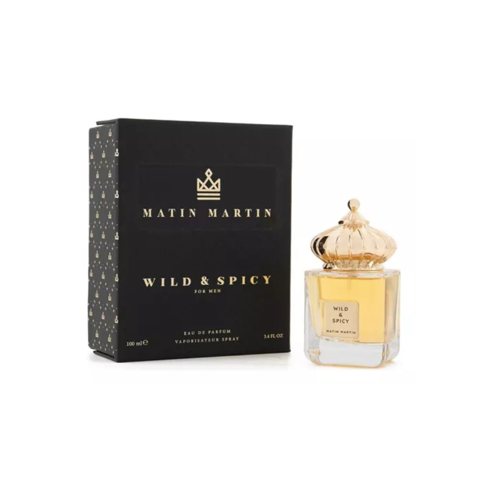 Perfume Matin Martin Wild And Spicy For Men Hombre Edp 100 Ml