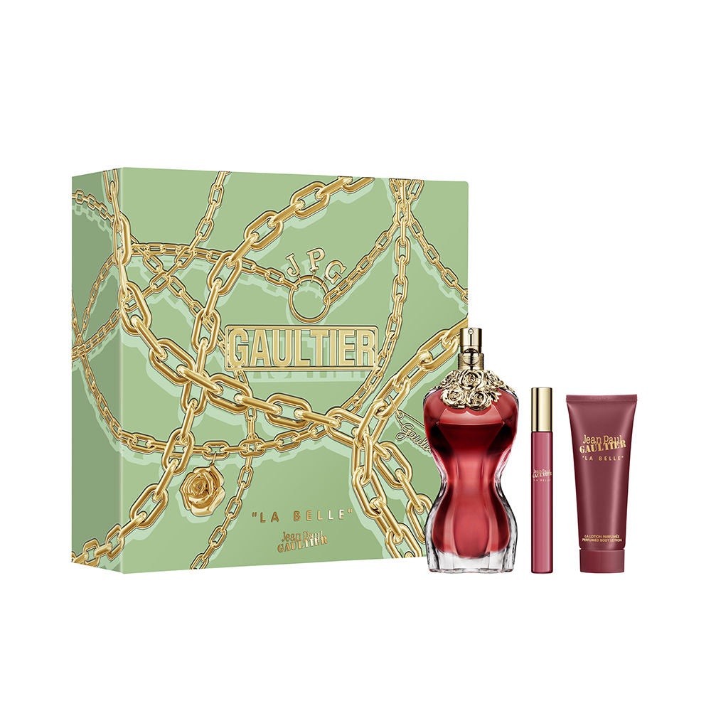 Perfume Jean Paul Gaultier La Belle Mujer Edp 100 Ml / Body Lotion 75 Ml / 10 Ml Estuche