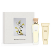 Perfume Adolfo Dominguez Agua Fresca De Mimosa Musk Mujer Edt 120 Ml / Lotion 75 Ml Estuche