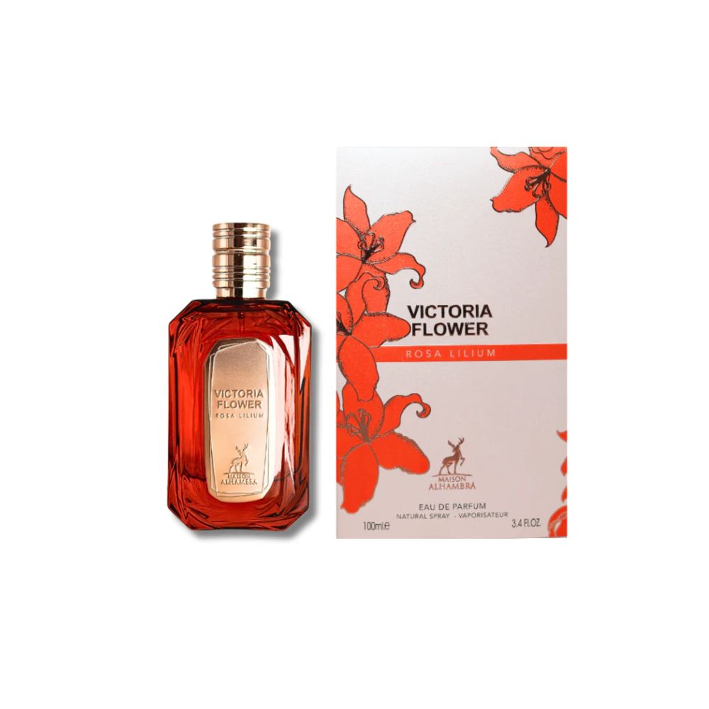 Perfume Maison Alhambra Victoria Flower Rosa Lilium Mujer Edp 100 Ml