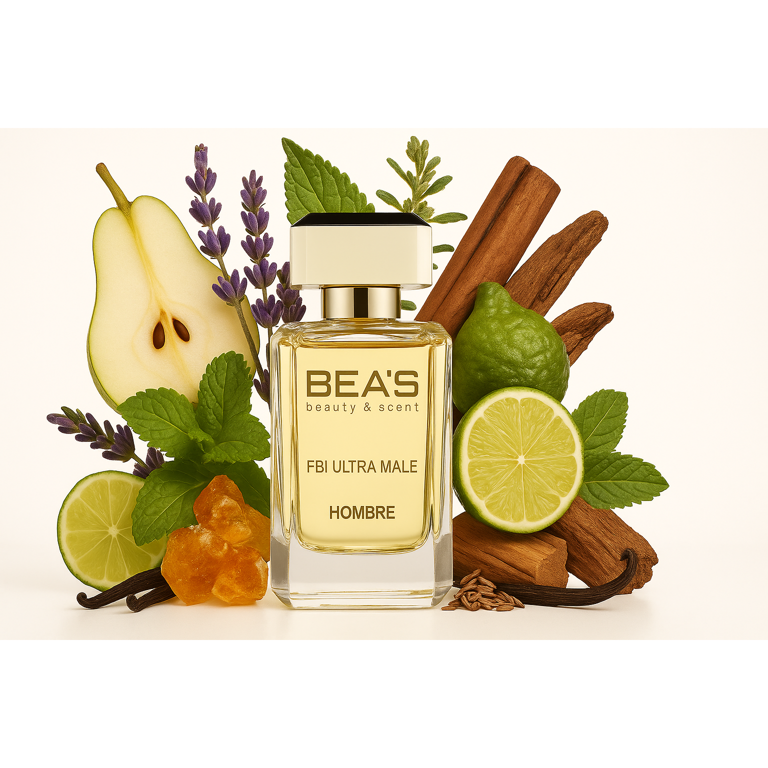 Perfume Beas Fbi Ultra Male 100ML Edp Hombre