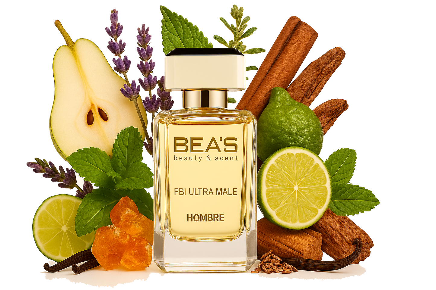 Perfume Beas Fbi Ultra Male 100ML Edp Hombre