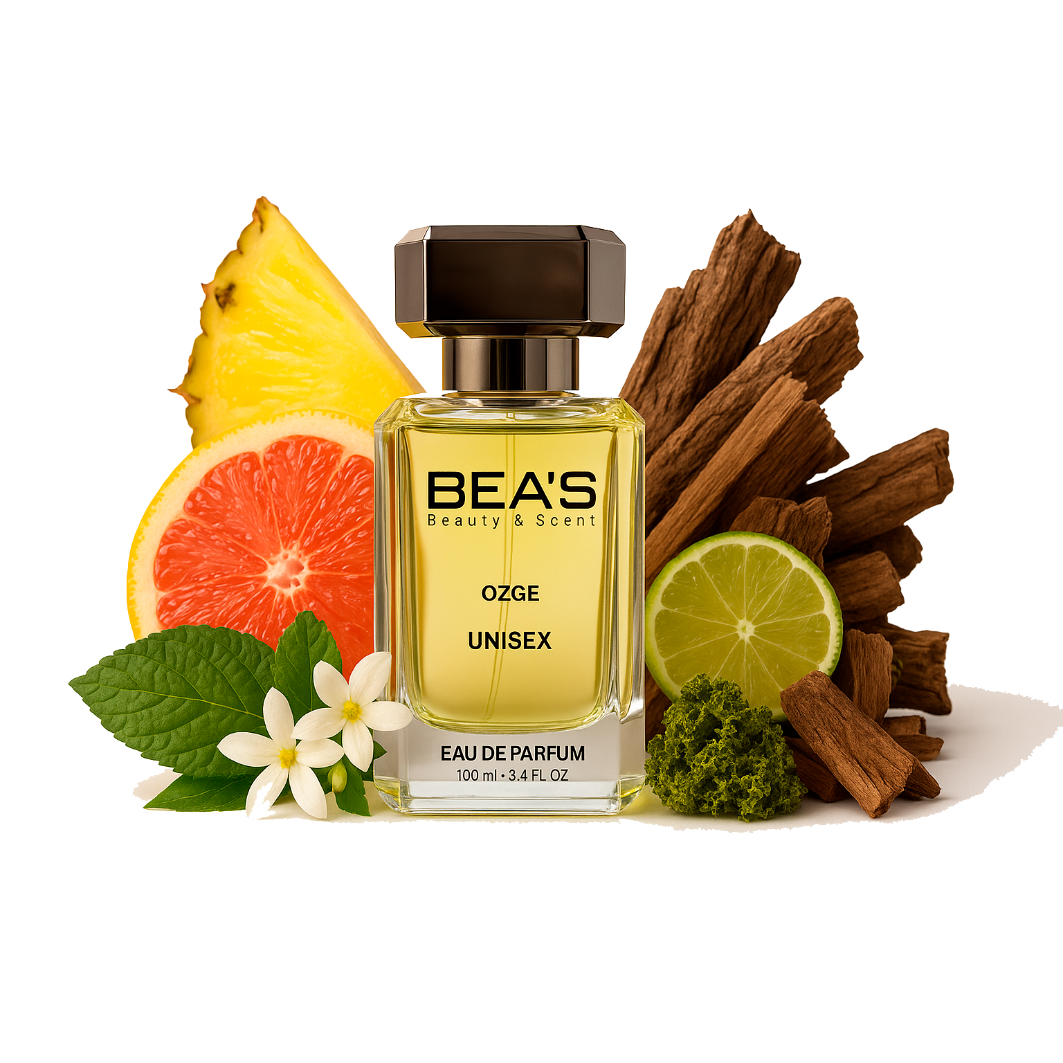Perfume Beas Ozge Clon Nishane Hacivat Unisex Edp 100 Ml Imagen principal del producto