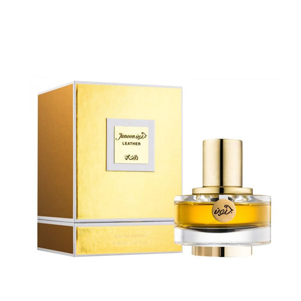 Perfume Rasasi Junoon Leather Pour Femme Mujer Edp 50 Ml