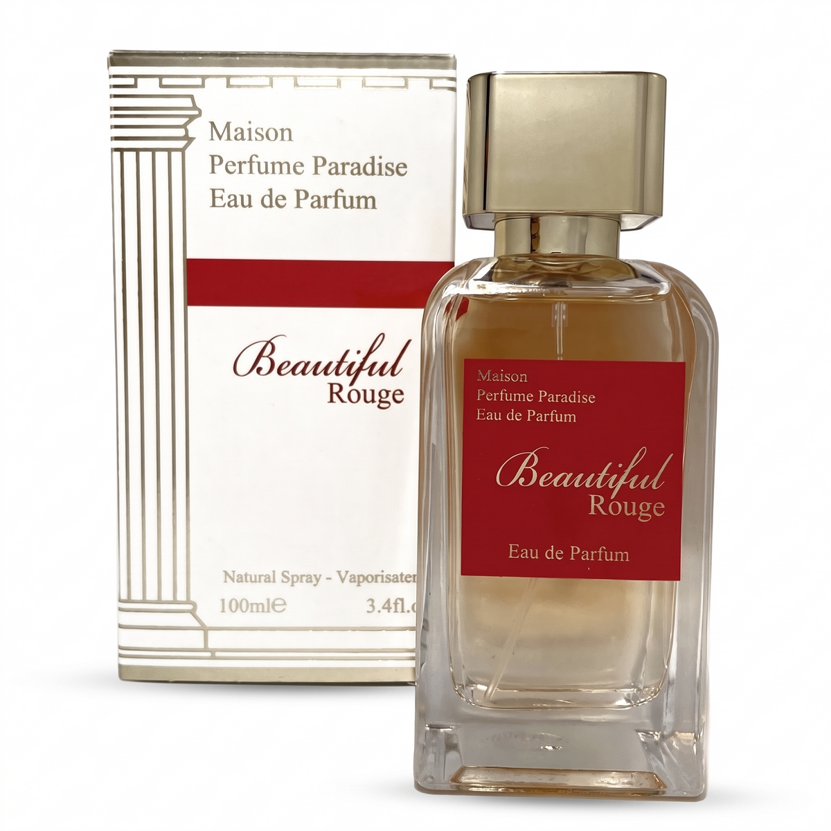 Perfume Paradise Beautiful Rouge Mujer Edp 100 Ml