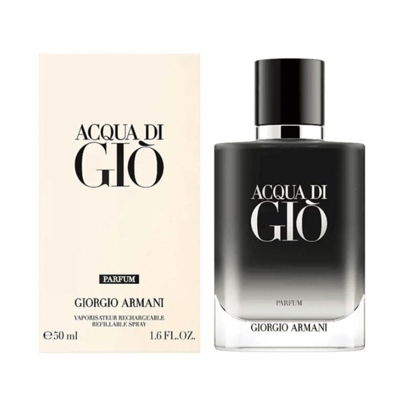 Perfume Acqua Di Gio Parfum Recargable Hombre Parfum 50 Ml