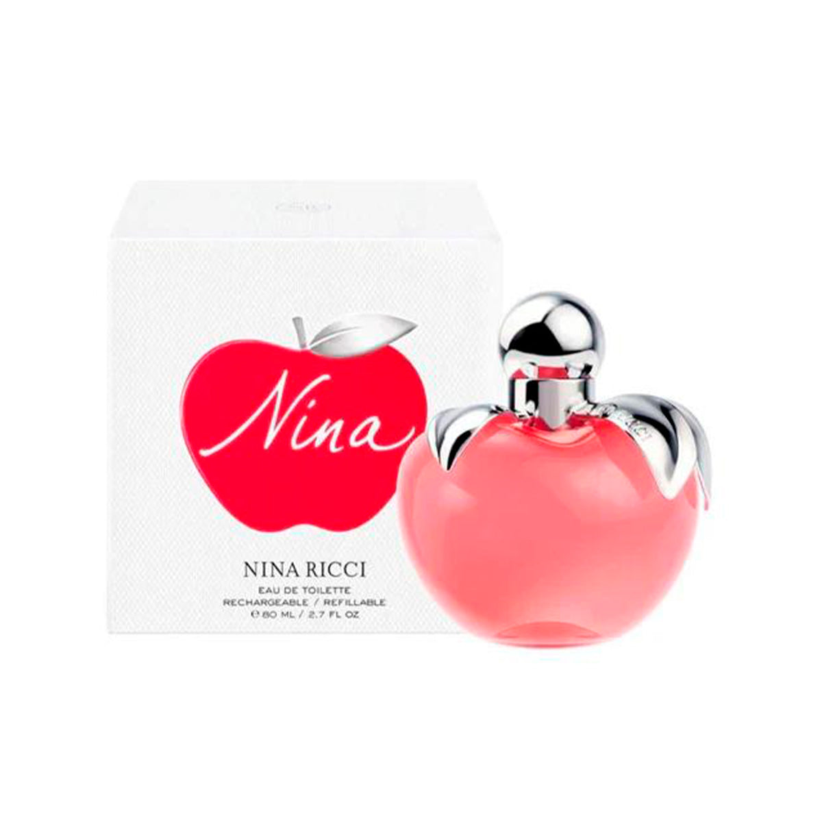 Perfume Nina Recargable Mujer Edt 80 Ml