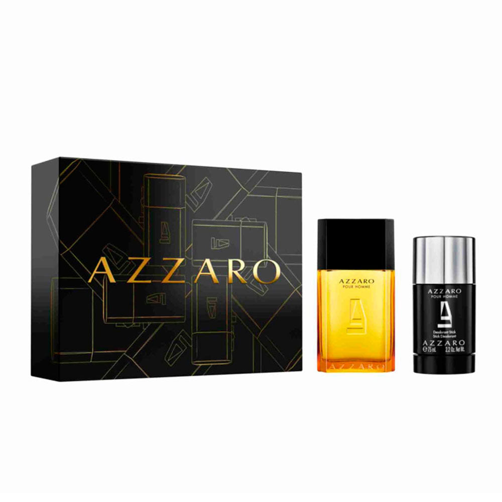 Perfume Azzaro Hombre Edt 100 Ml / Deo Sitck 75 Ml Estuche