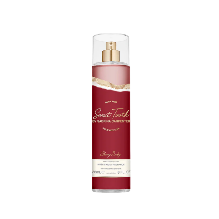 COLONIA SABRINA CARPENTER SWEET TOOTH CHERRY BABY MUJER BODY MIST 236 ML